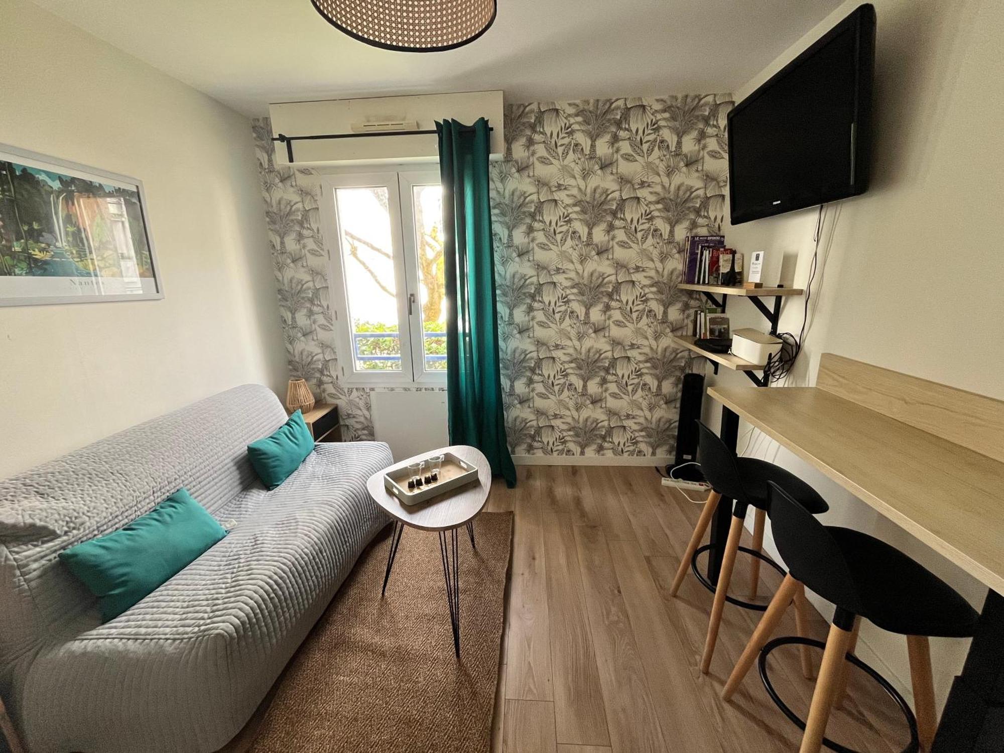 Agreable Studio Calme - Proche Tramway Et Centre Nantes Bagian luar foto